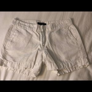 Banana Republic White Shorts